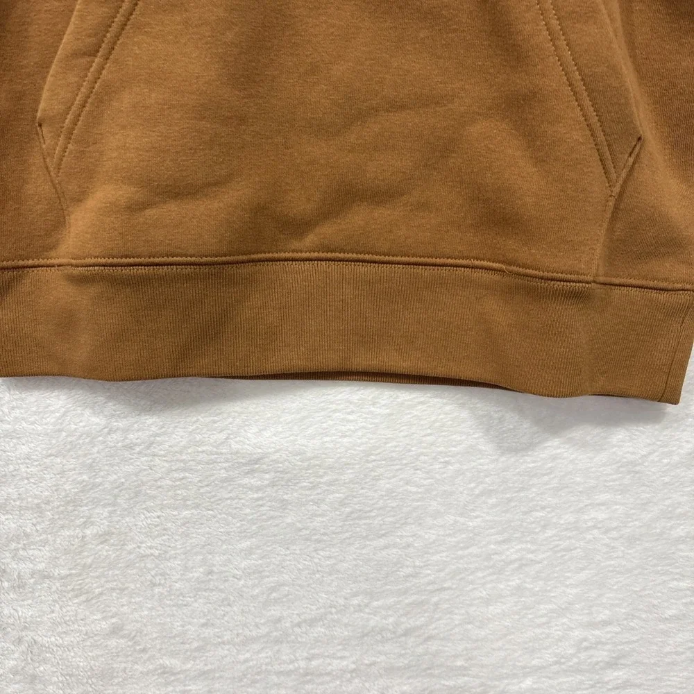 carhartt pullover sweatshirt, Youth Small, Brown With Graphic Logo